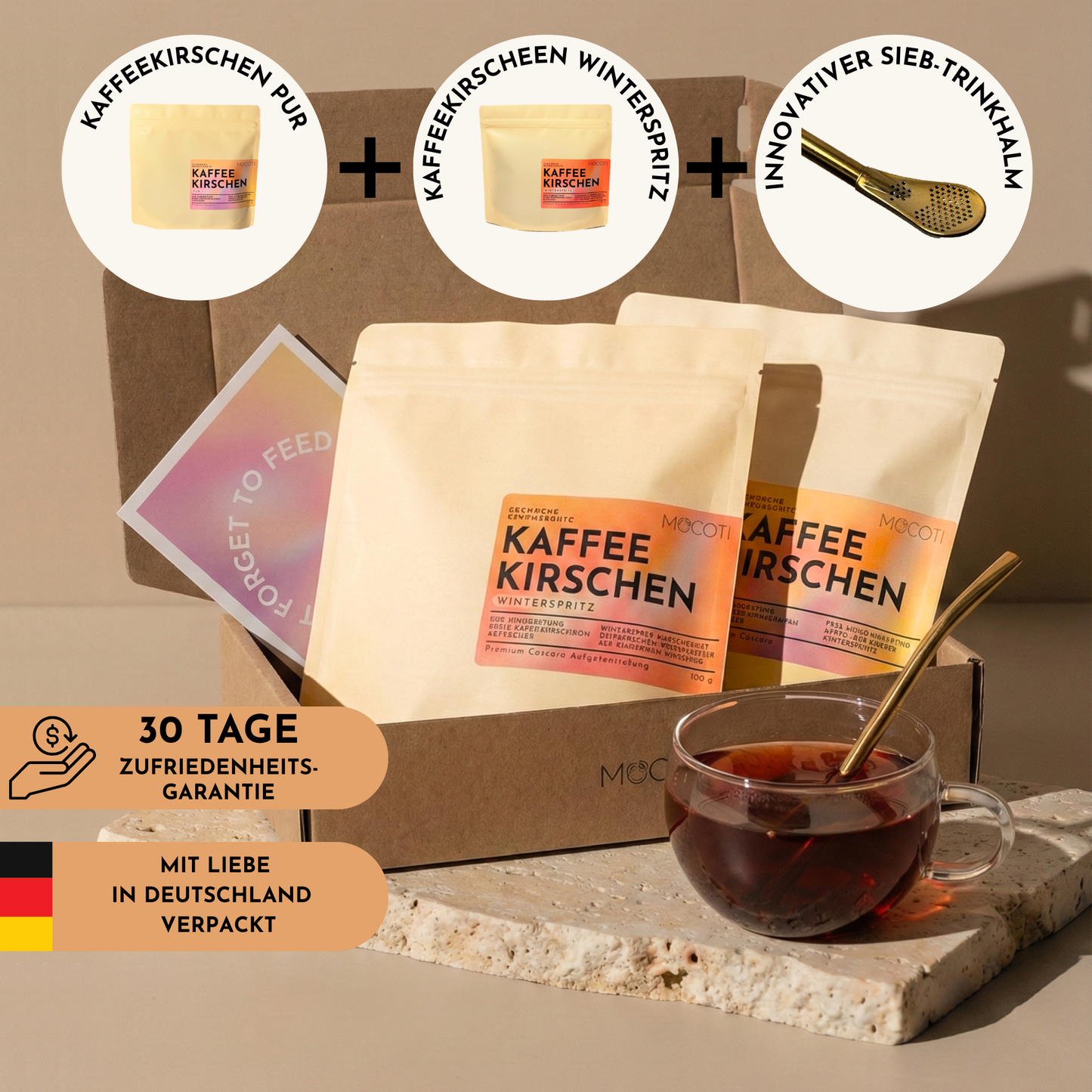 KAFFEEKIRSCHEN STARTER-SET