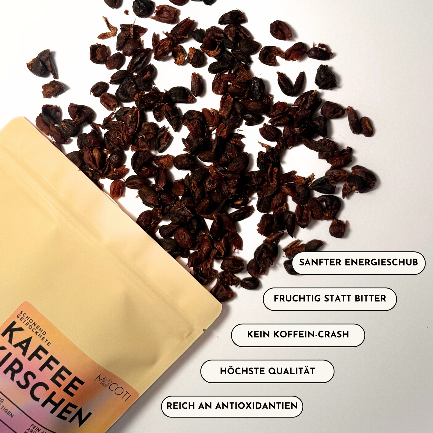 KAFFEEKIRSCHEN PUR